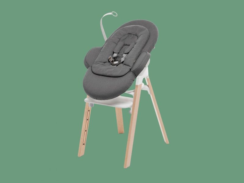 Stokke Steps Chair + Newborn Bouncer Kit