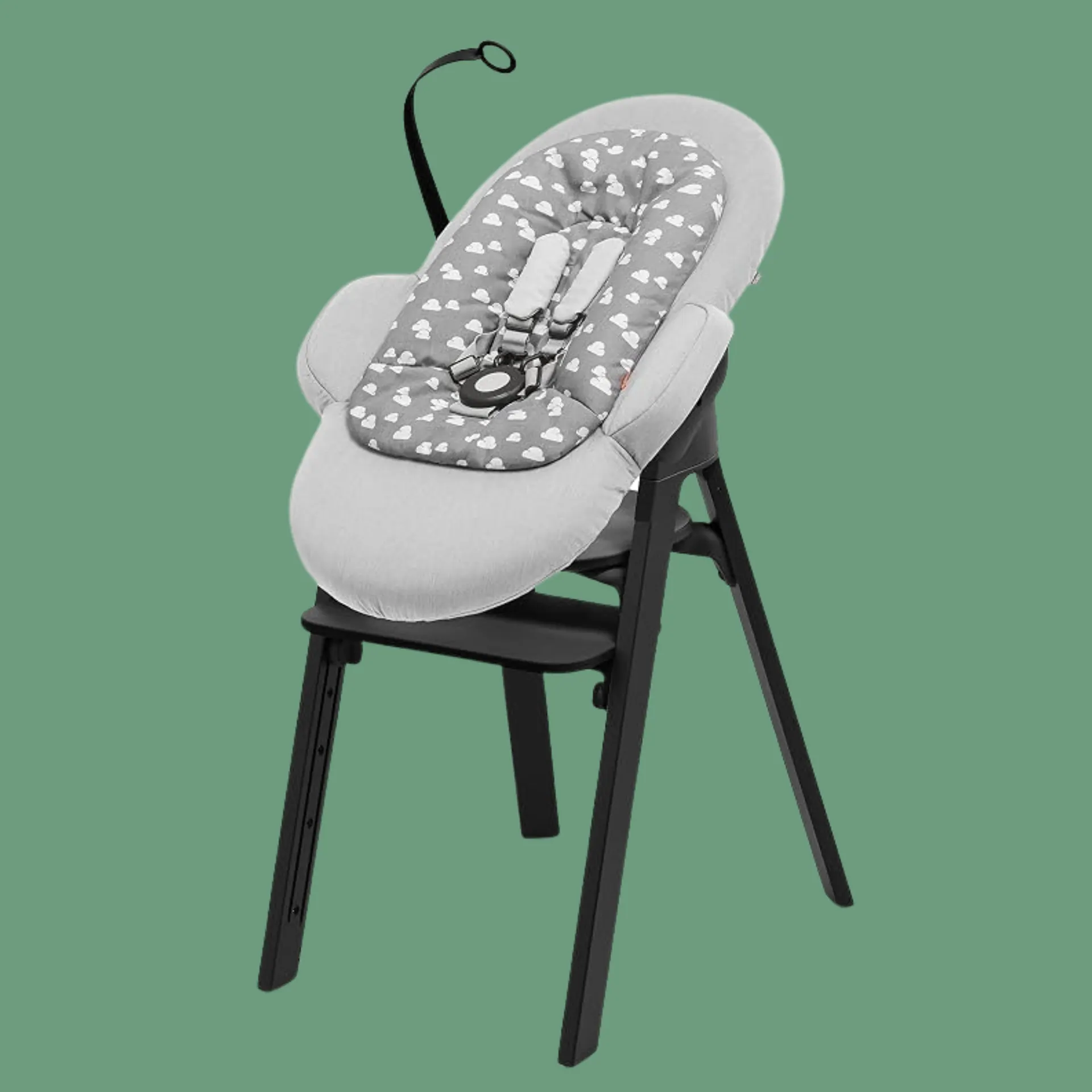 Stokke Steps Chair + Newborn Bouncer Kit